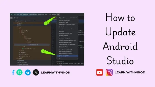 How to Update Android Studio