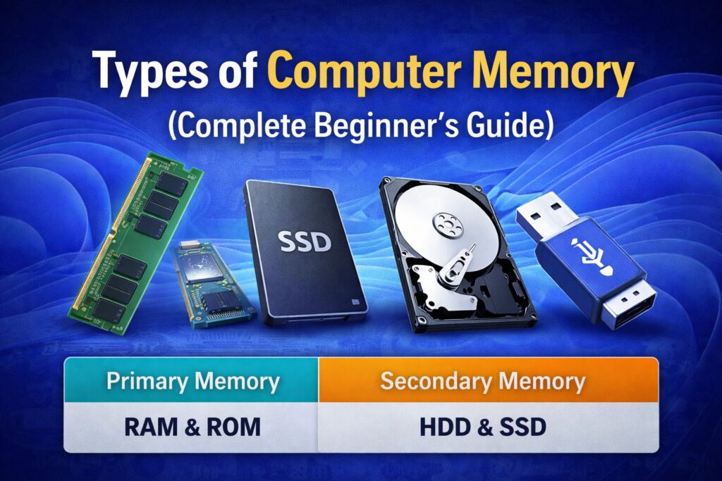 types of computer memory
