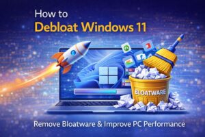 How to Debloat Windows 11 (Remove Bloatware)