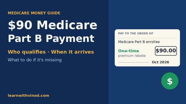 $90 Medicare Part B Payment: Who Qualifies and When