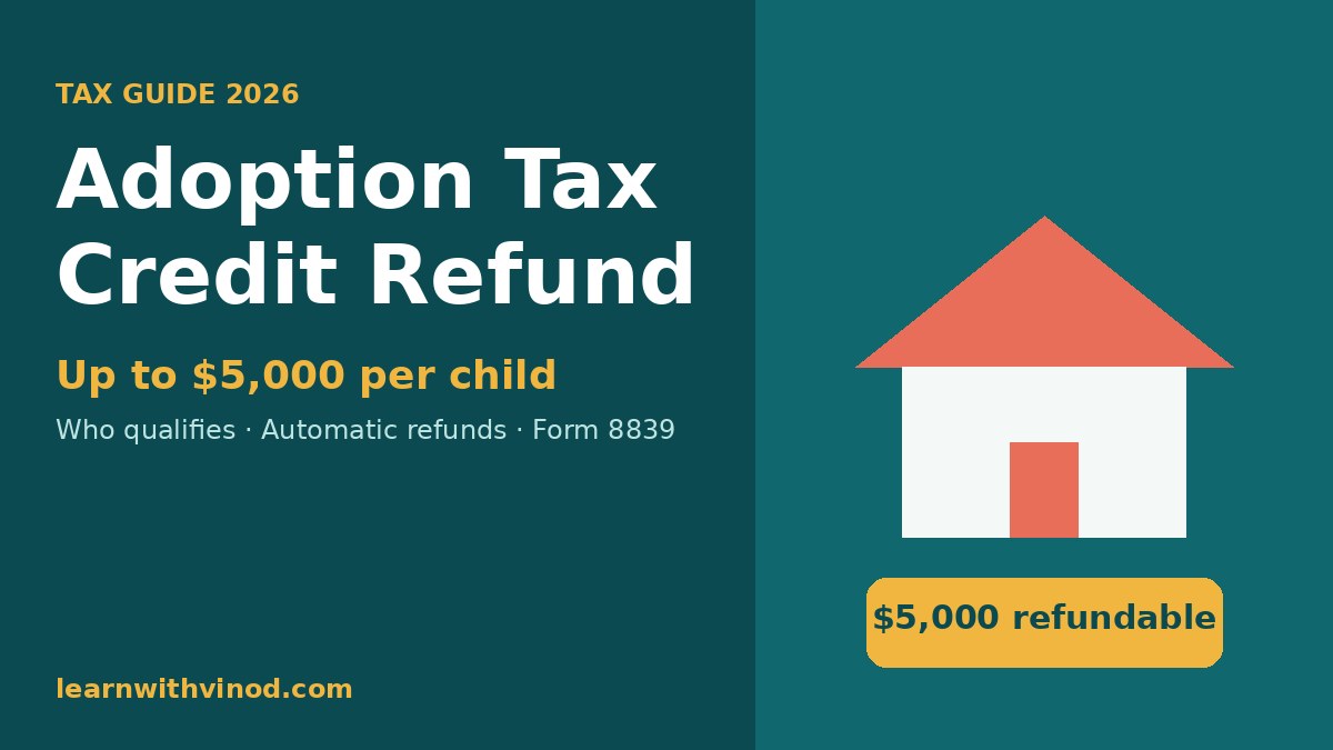 Adoption Tax Credit Refund: Who Qualifies and How to Claim